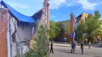 В Караганде рухнуло бывшее здание АТФ-банка